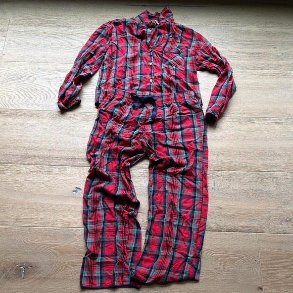 Victoria's Secret Other - Victoria's Secret Red and Black Plaid Pajamas